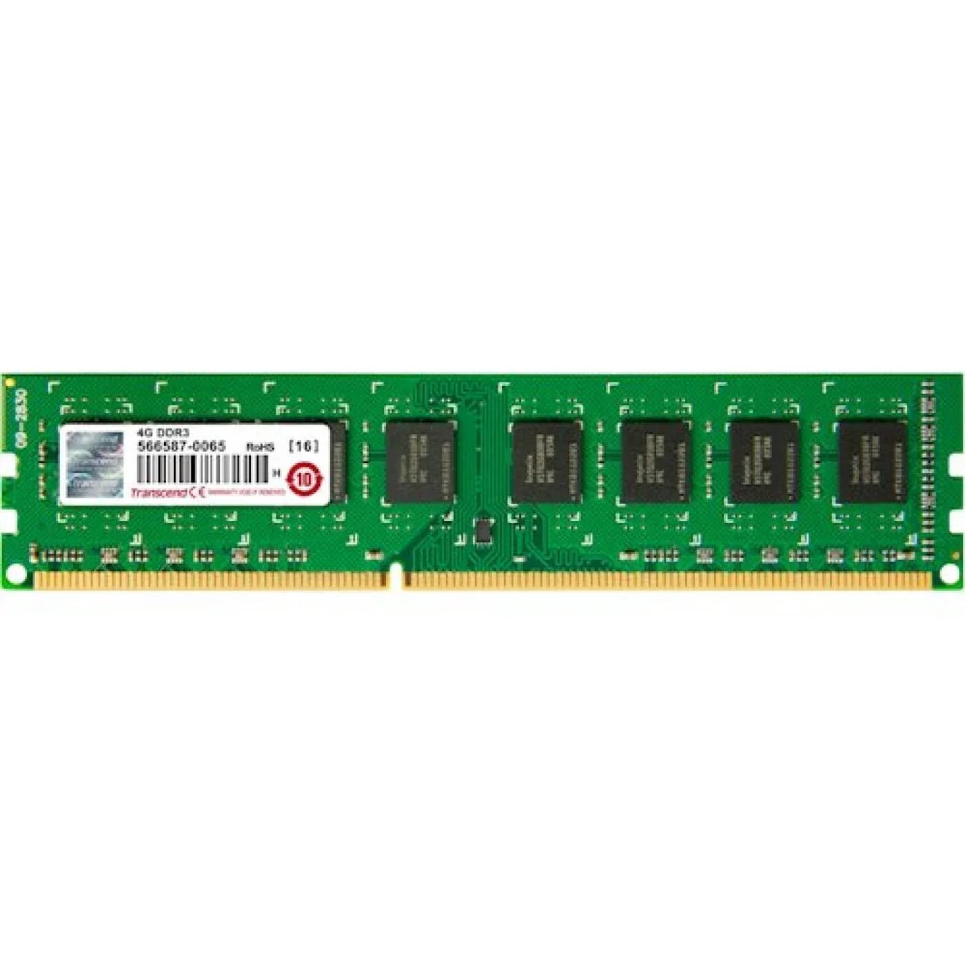 Модуль оперативної памяті Transcend 4GB DDR3 1600 MHz