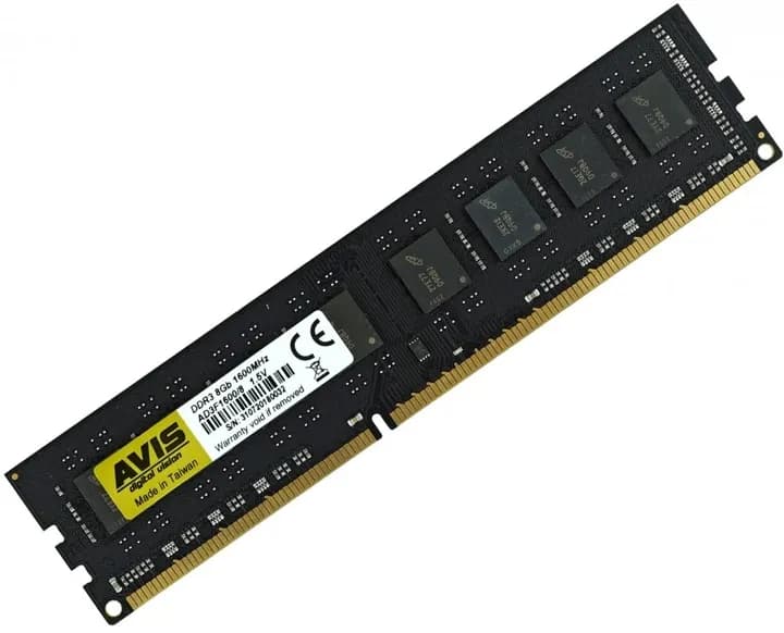 Модуль оперативної пам`яті AVIS 8Gb DDR3 1600 MHz