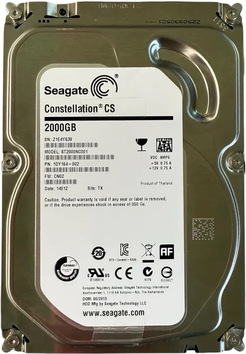 Жорсткий диск Seagate Constellation ES.2 2TB 7200rpm 64MB ST32000645NS 3.5` SATA III
