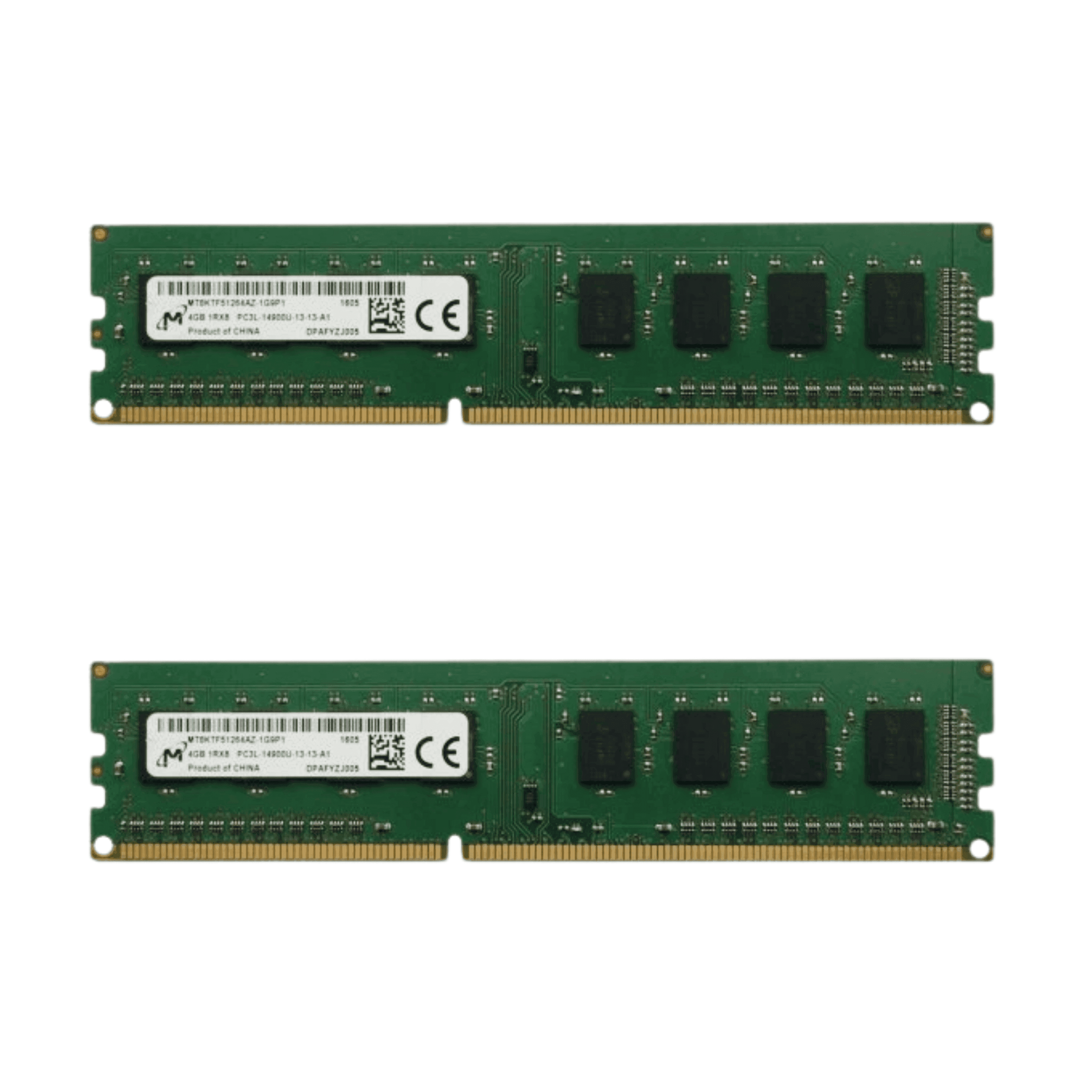 Комплект оперативної пам`яті MICRON 8 GB (2x4GB) DDR3L 1866 MHz
