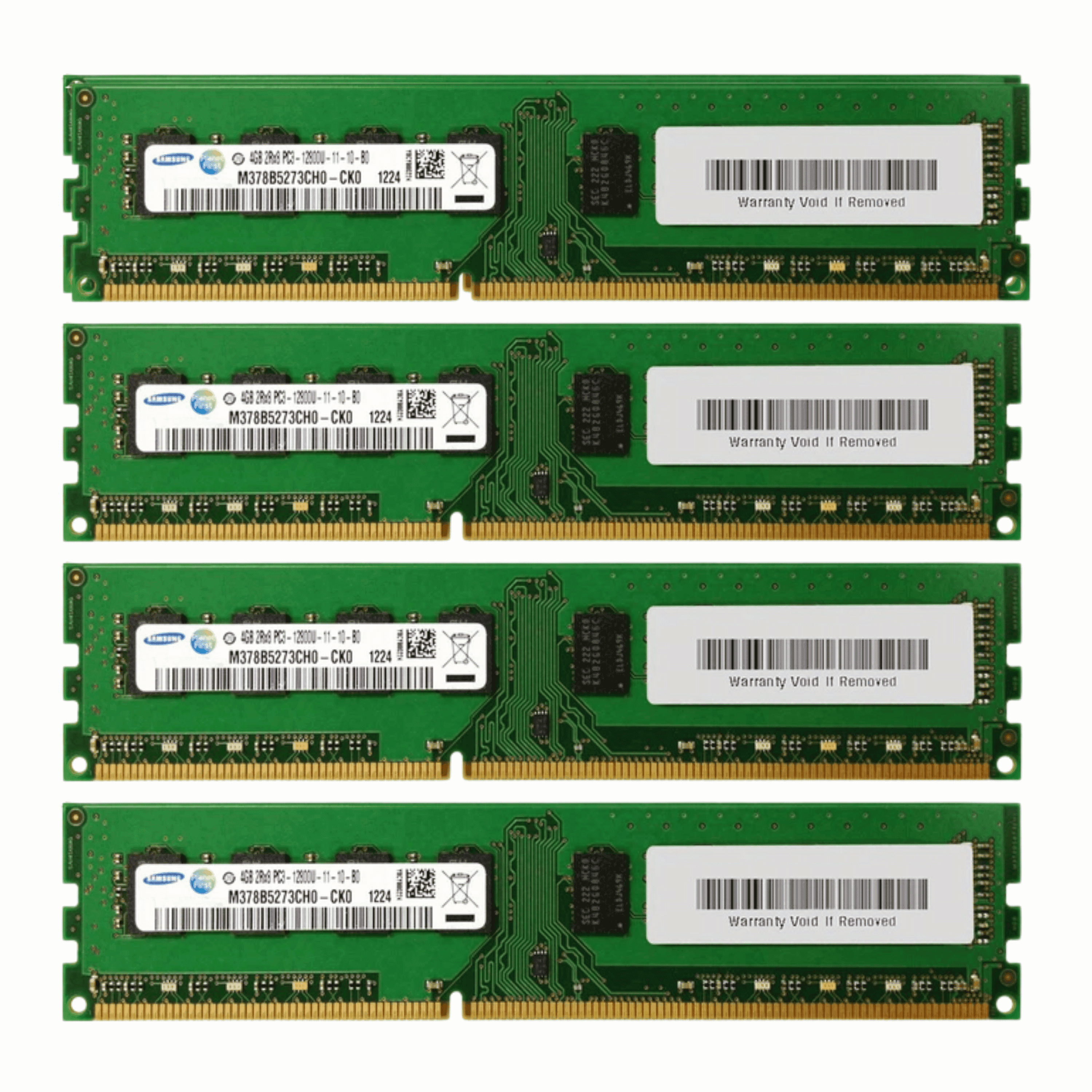 Комплект оперативної пам`яті Samsung 16 GB (4x4096MB) DDR3 1600 MHz