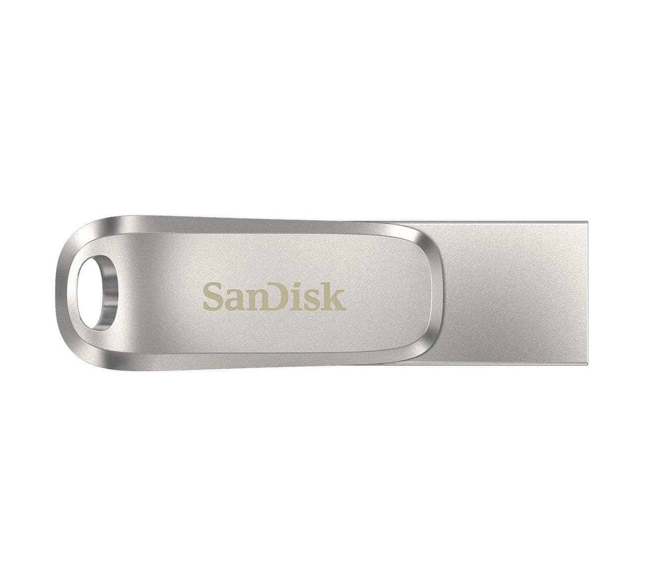 Накопичувач SanDisk 512GB USB 3.1 Type-A + Type-C Dual Drive Luxe Срібний