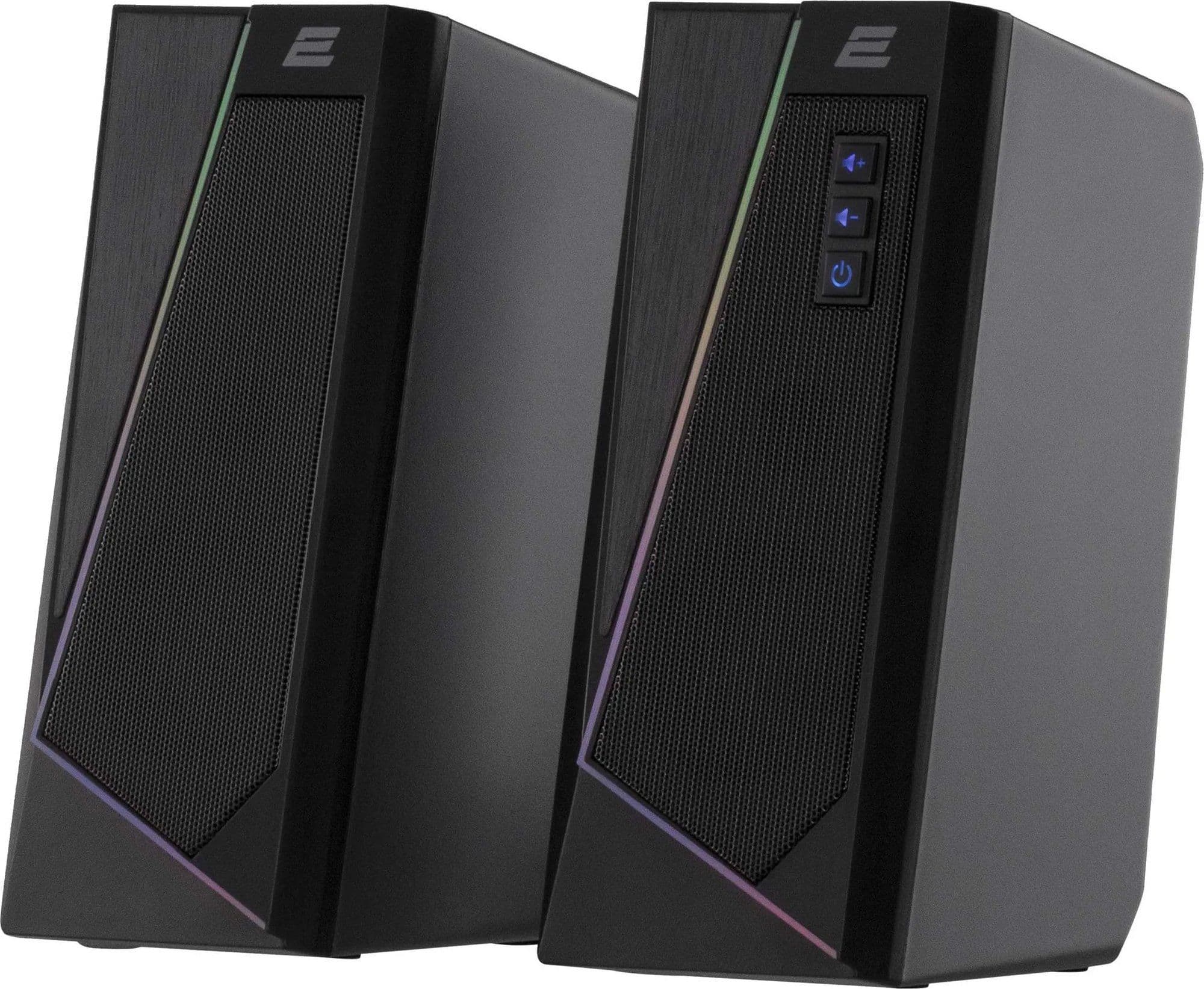 Мультимедійна акустика 2E PCS233 RGB 2.0 USB Black