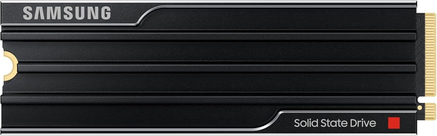 Накопичувач SSD Samsung M.2 2TB PCIe 5.0 9100PRO+ радіатор