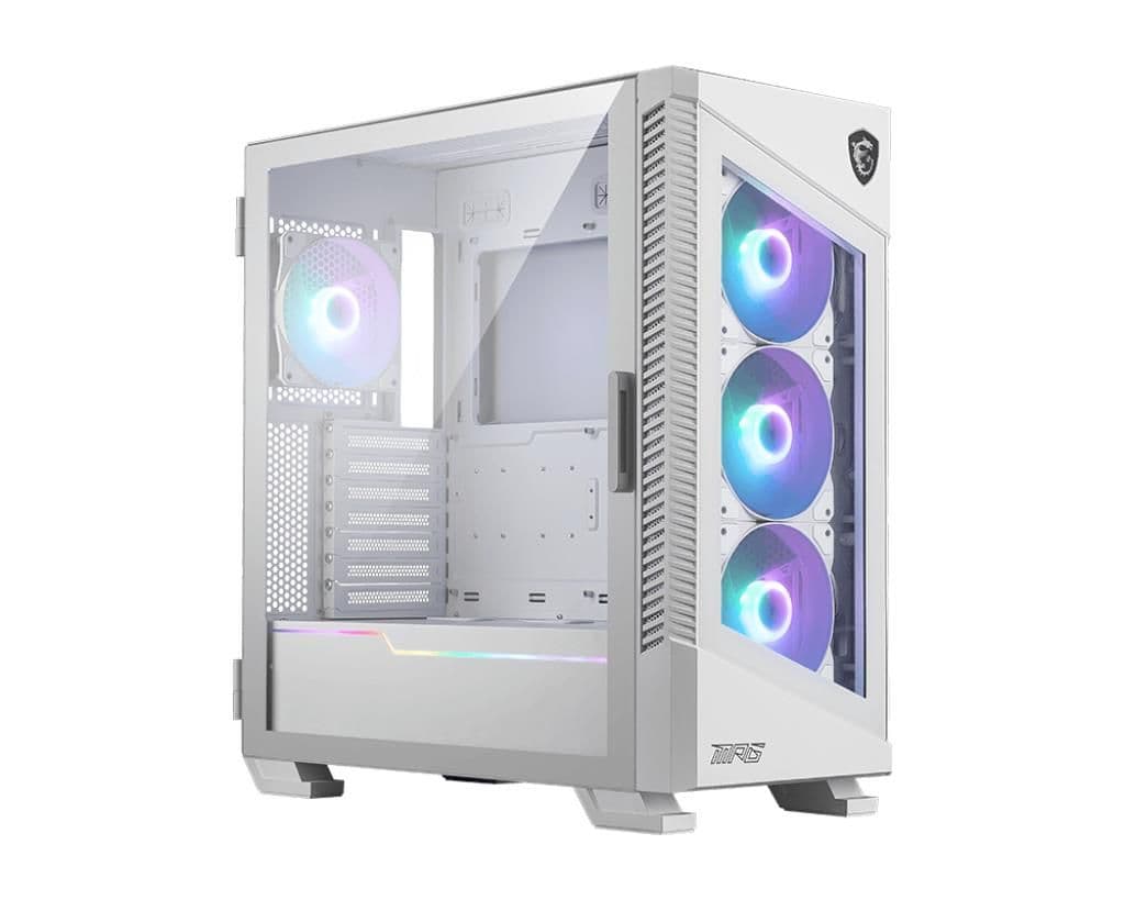 Корпус ATX W/O PSU MPG VELOX 100R WHITE MSI