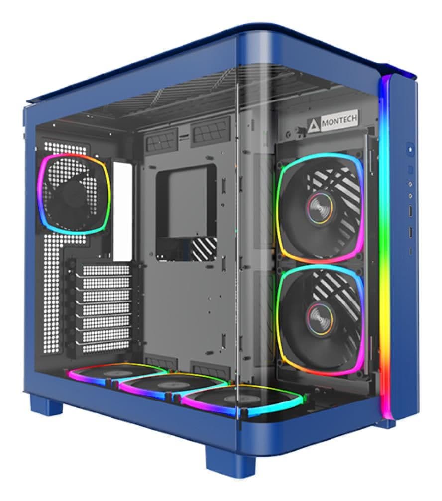 Корпус ATX W/O PSU KING 95 PRO (PB) MONTECH