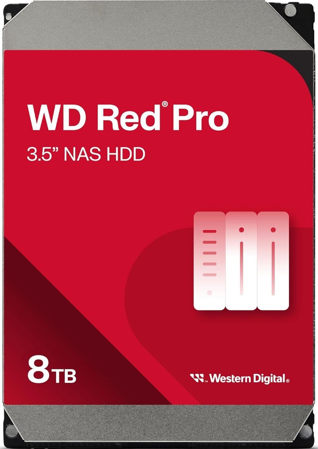 Жорсткий диск Western Digital Red Pro NAS 8TB 7200rpm 256MB WD8005FFBX 3.5 SATA III