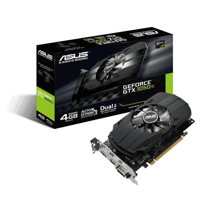 Asus GeForce GTX 1050 Ti Phoenix 4GB GDDR5