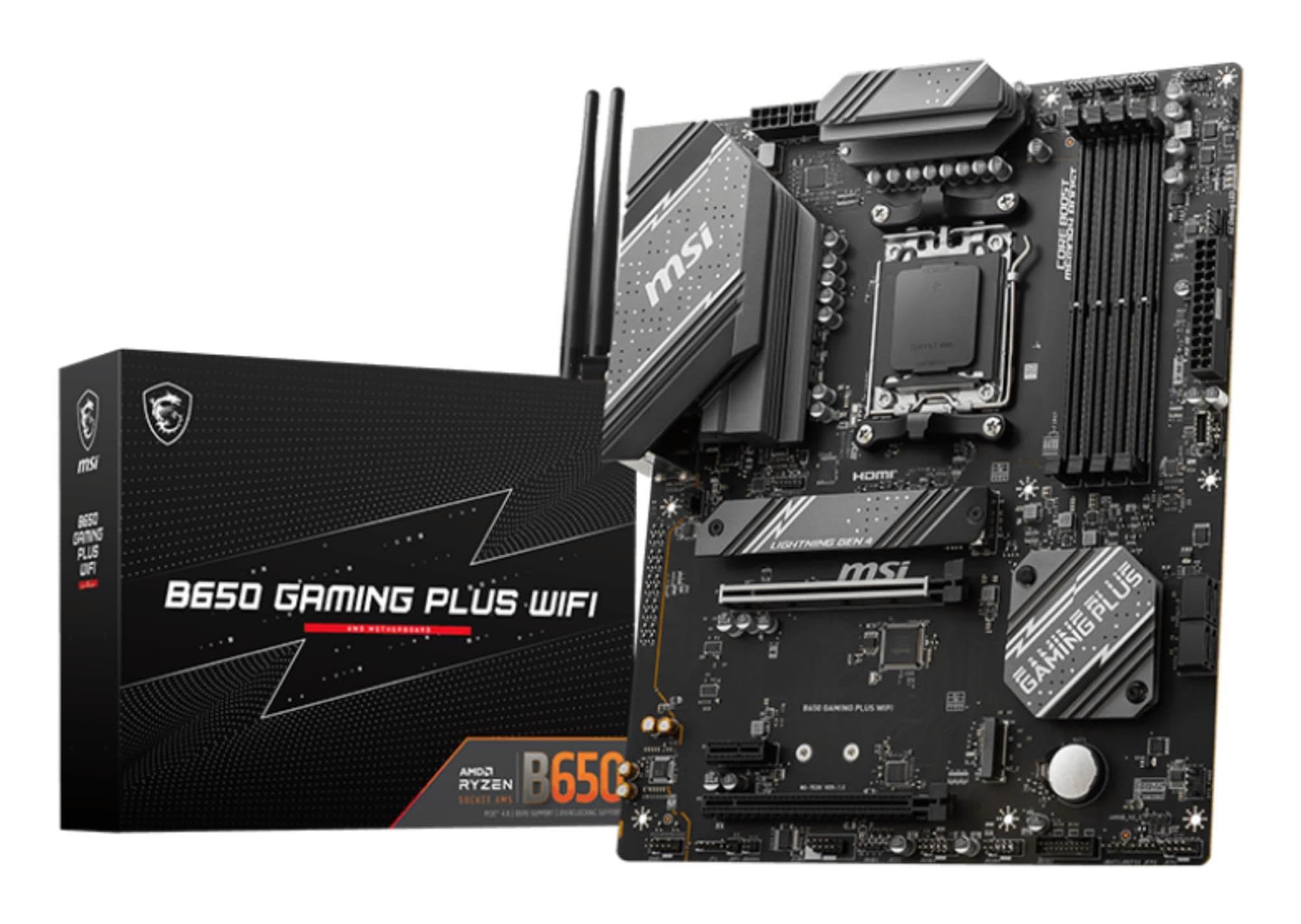 Материнська плата AMD B650 SAM5 ATX B650 GAMING PLUS WIFI MSI