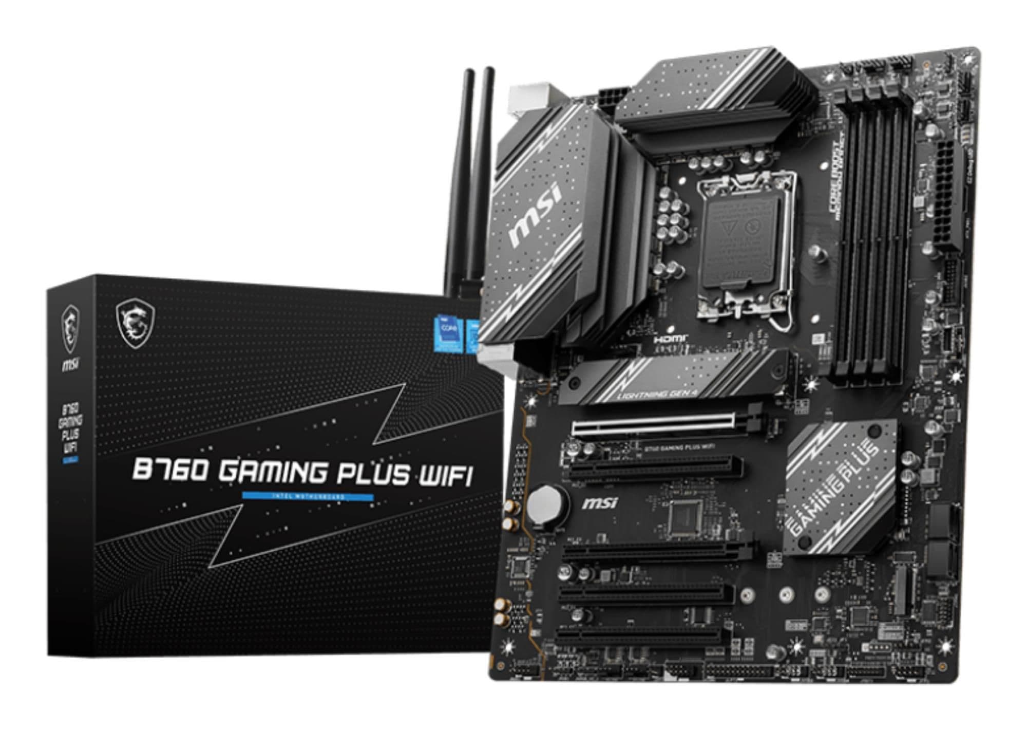 Материнська плата B760 S1700 ATX B760 GAMING PLUS WIFI MSI