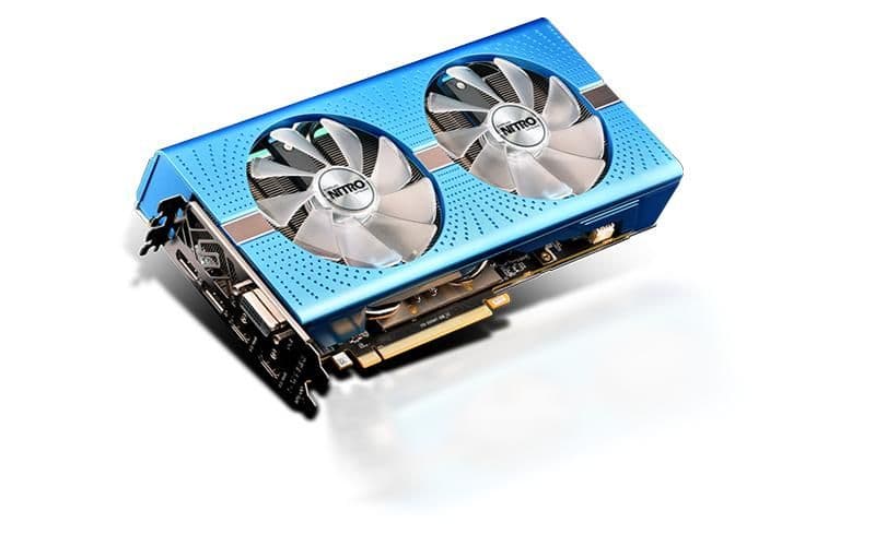 Відеокарта Sapphire AMD Radeon RX 580 Special Edition METAL BLUE NITRO+ 8Gb GDDR5