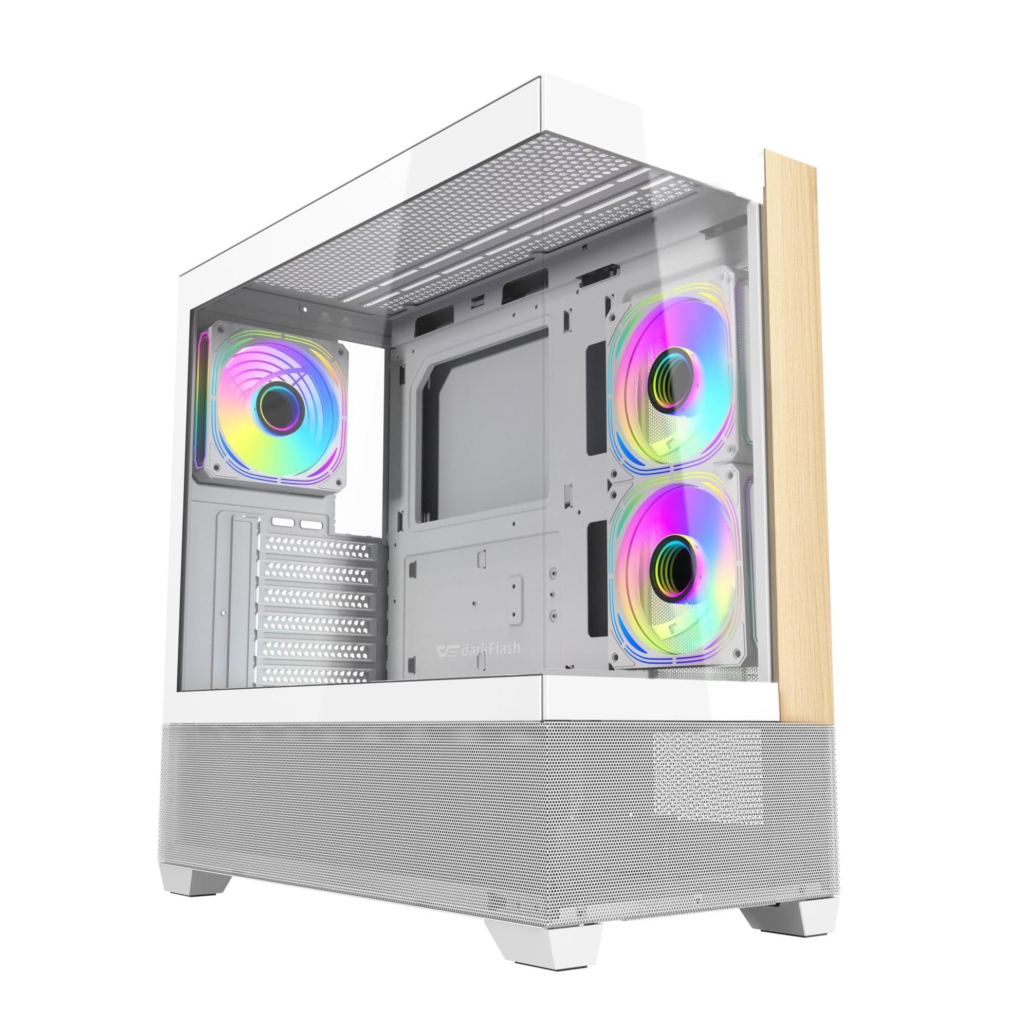 Корпус для комп'ютера DARK FLASH ATX без блока живлення DS900W AIR білий