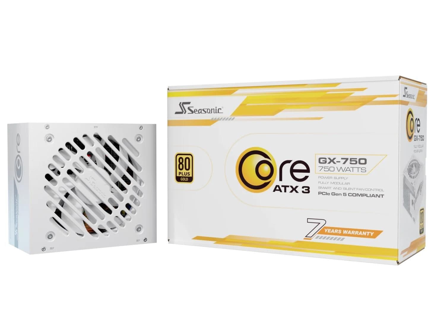 Блок живлення ATX 750W CORE GX-750-ATX31-WHT SEASONIC