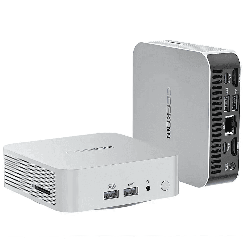 Міні ПК GEEKOM Mini A7 / AMD Ryzen 9 7940HS / RAM 32GB / SSD 2TB / 2 x HDMI / LAN / Wi-Fi 6E / Bluetooth 5.2 / Windows 11 Pro