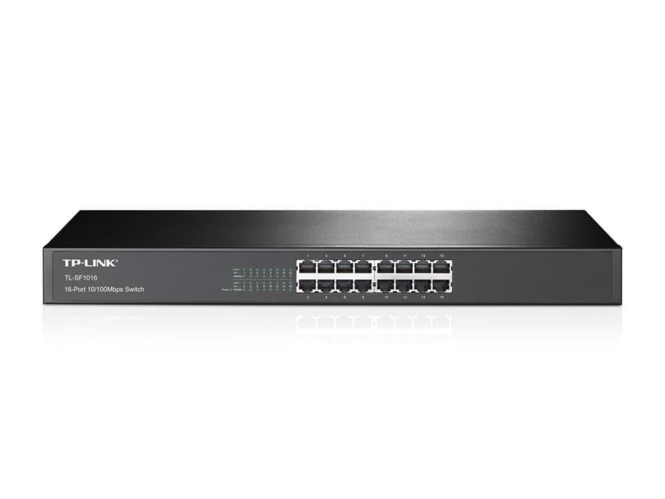 Комутатор некерований, мережеве обладнання, TL-SF1016 TP-LINK