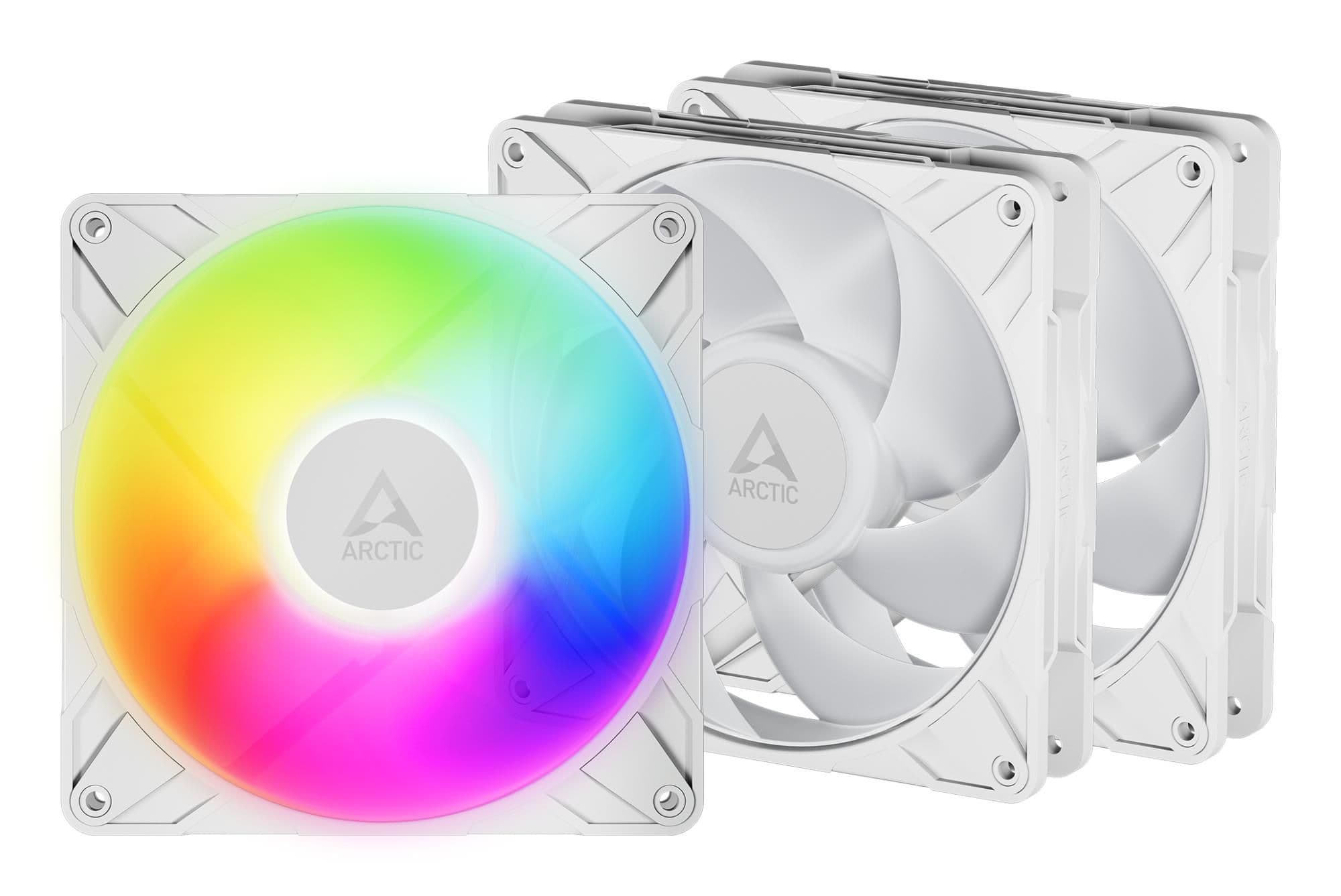 Набір із трьох вентиляторів для корпусу 140MM P14 PRO A-RGB 3P WHT ACFAN00321A ARCTIC