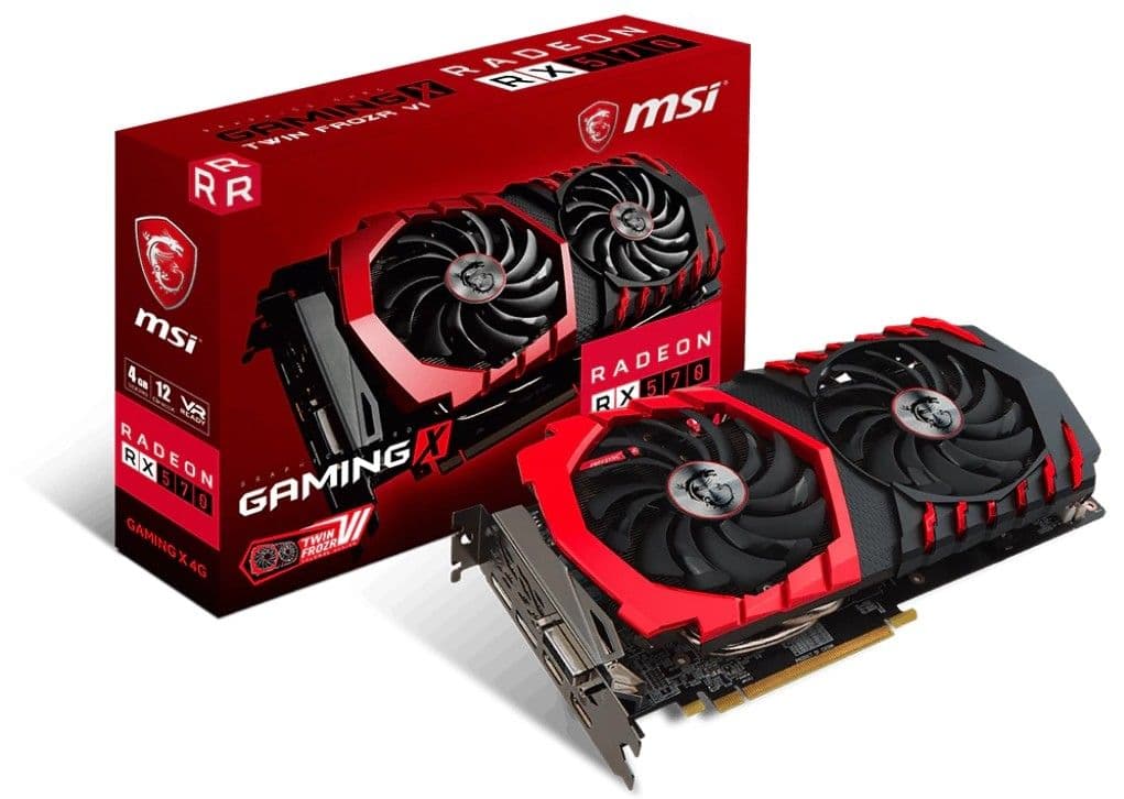 MSI Radeon RX 570 Gaming X 4GB GDDR5