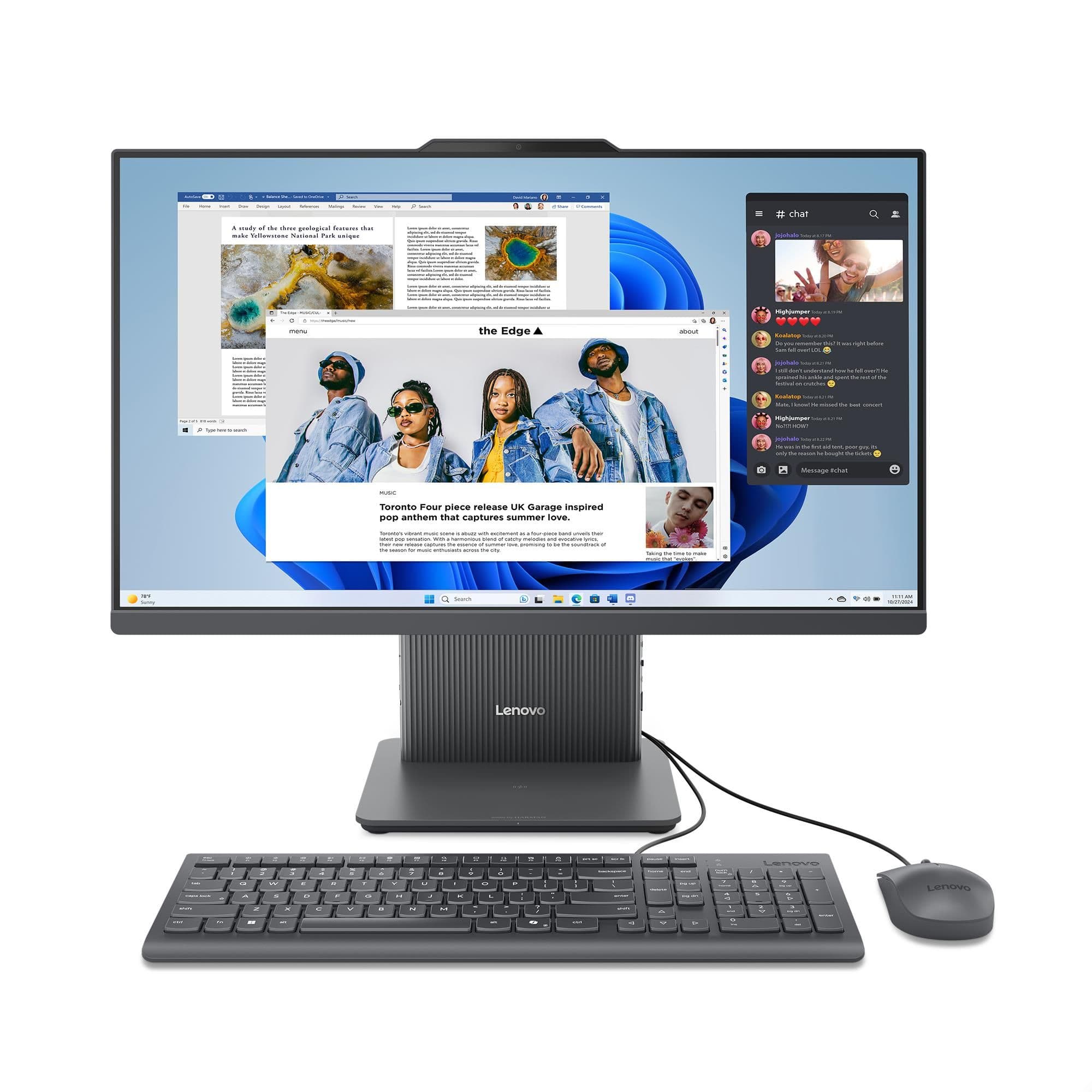 Комп'ютер All-in-one/Моноблок AIO-24ARR9 R3-7335U 24" 8/512GB F0HR004NUO LENOVO