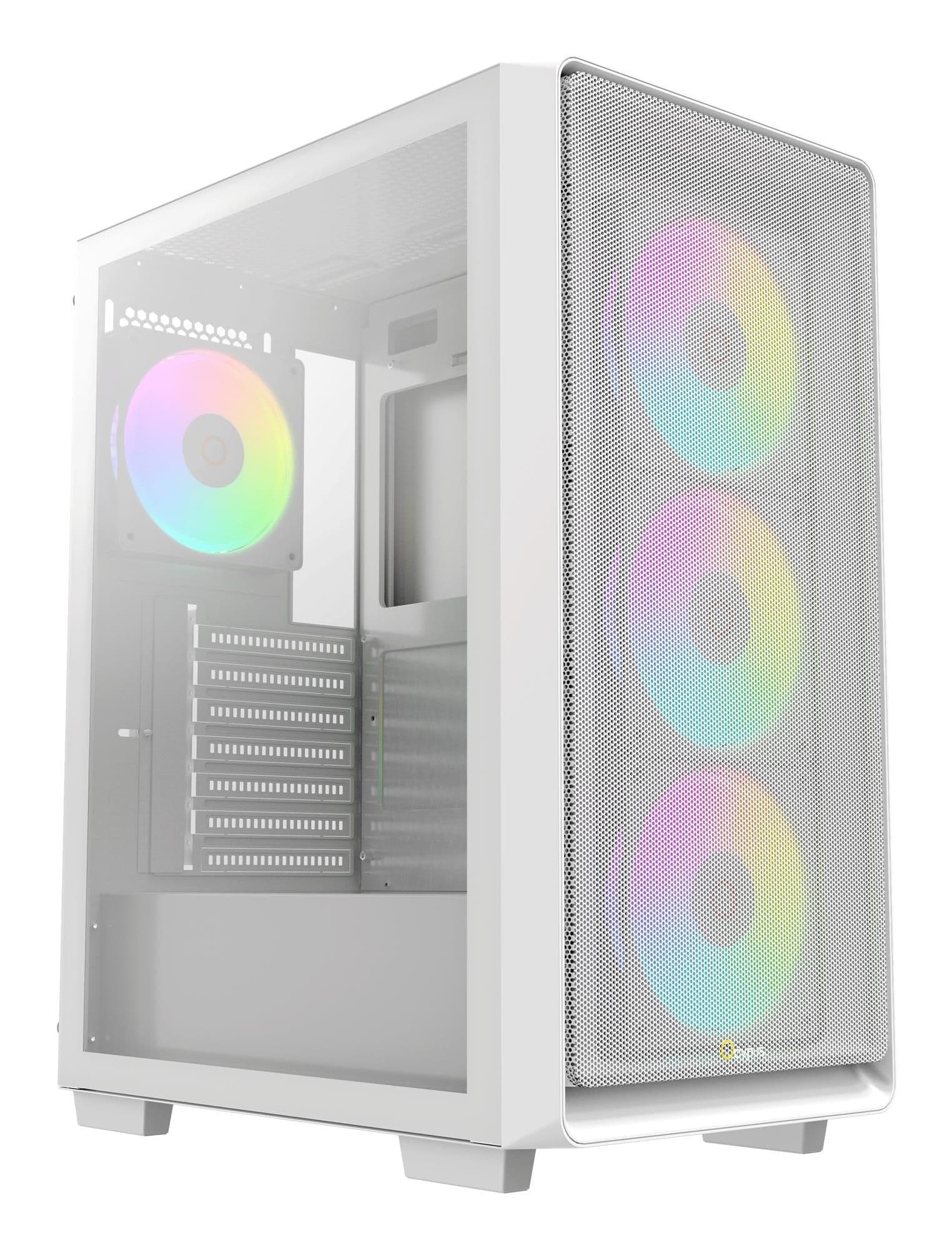 Корпус для комп'ютера ATX W/O PSU GAMMA C60 WH ARGB (GAMMA-C60-WHG400XX-GL) OCYPUS