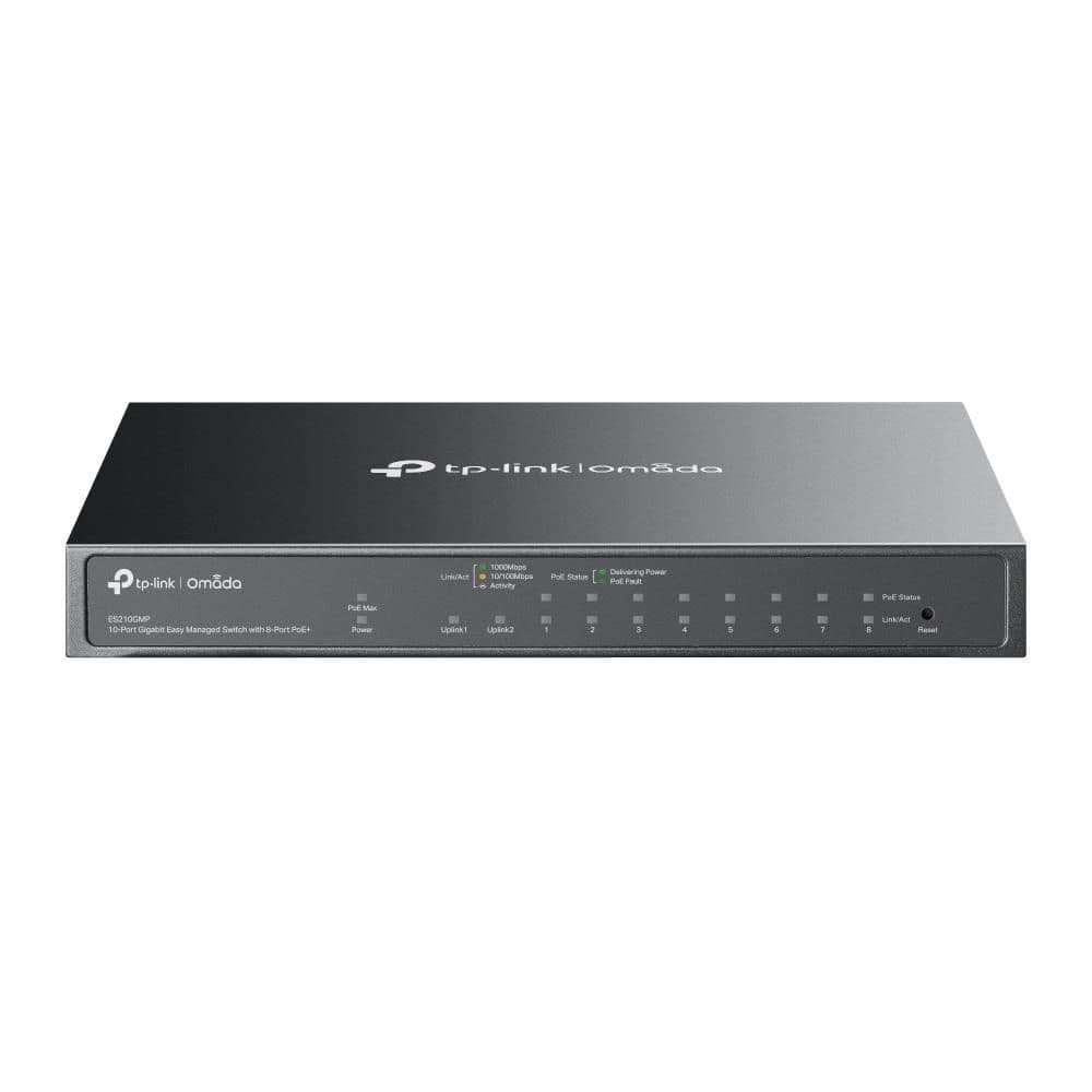 10-портовий гігабітний комутатор, ES210GMP TP-LINK