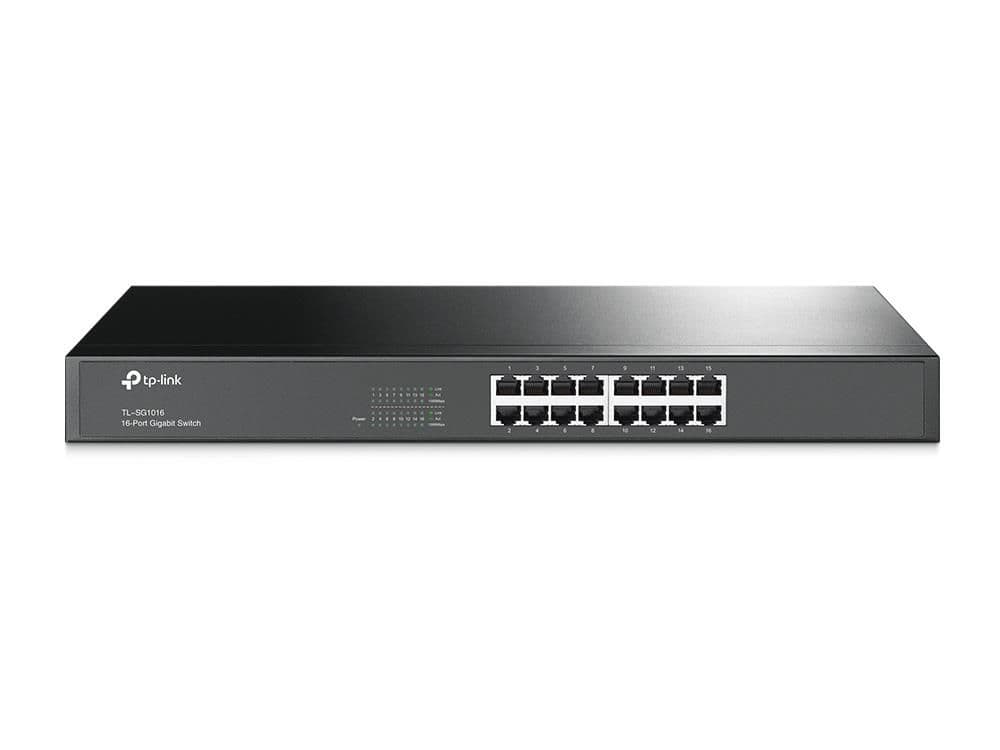 Комутатор некерований, мережеве обладнання, TL-SG1016 TP-LINK