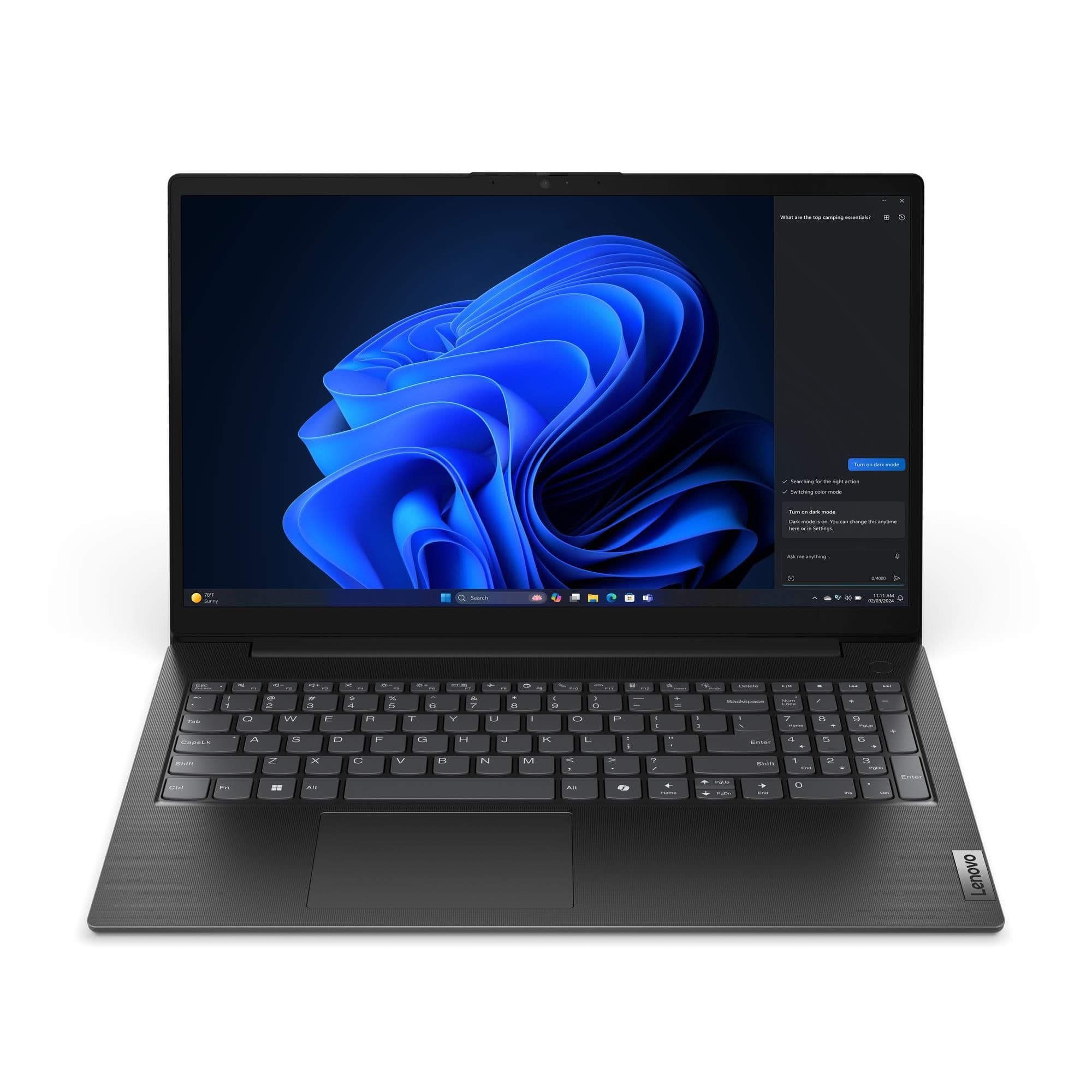 Ноутбук (портативний комп’ютер) V15 G5 IRL CI3-1315U 15" 16/512GB 83GW00C3RA LENOVO