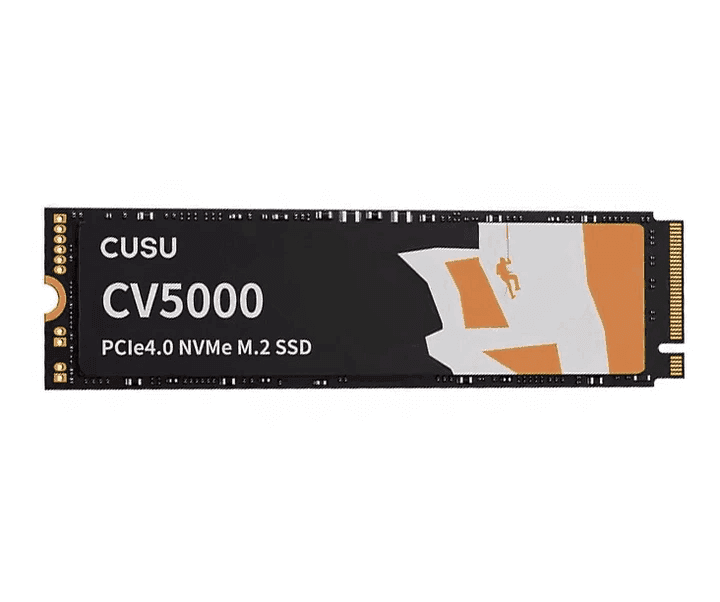 Твердотільний накопичувач SSD 512Gb, CUSU CV5000, PCI-E 4.0 x4, M.2 2280, 3D TLC, 5000/3000 МБ/с