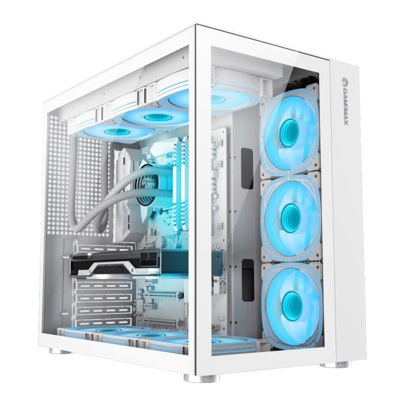 Корпус для комп'ютера ATX W/O PSU INFINITY WHITE GAMEMAX