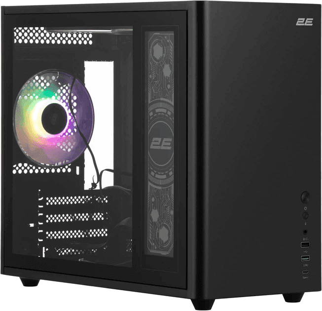 Корпус 2E Credo Plus V350BG без БЖ чорний