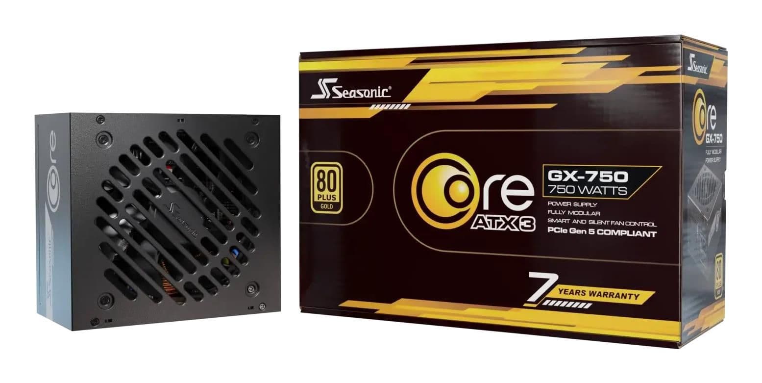 Блок живлення ATX 850W BLACK CORE GX-850-ATX31 SEASONIC