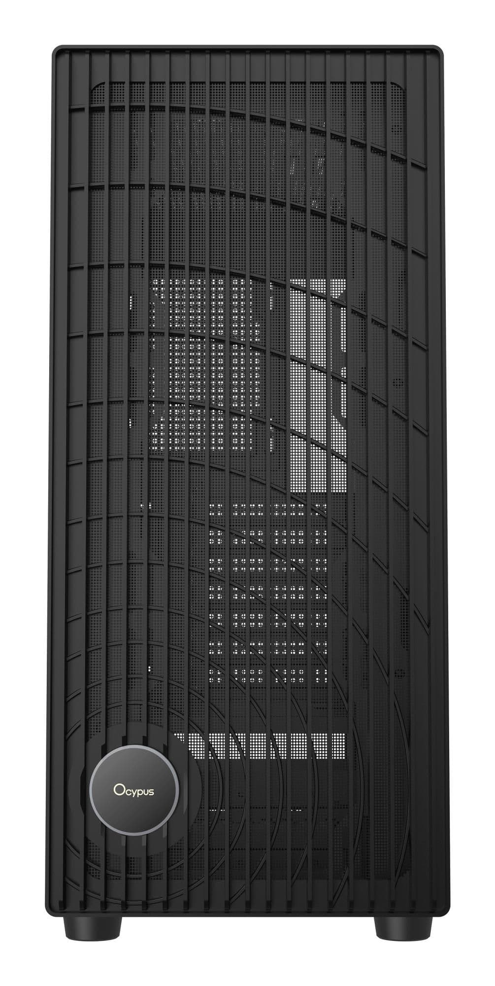 Корпус для комп'ютера ATX W/O PSU GAMMA C70 BK (GAMMA-C70-BKG000XX-GL) OCYPUS