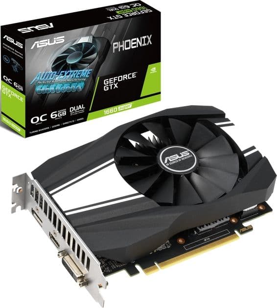 Asus GeForce GTX 1660 Super Phoenix O6G OC 6GB GDDR6