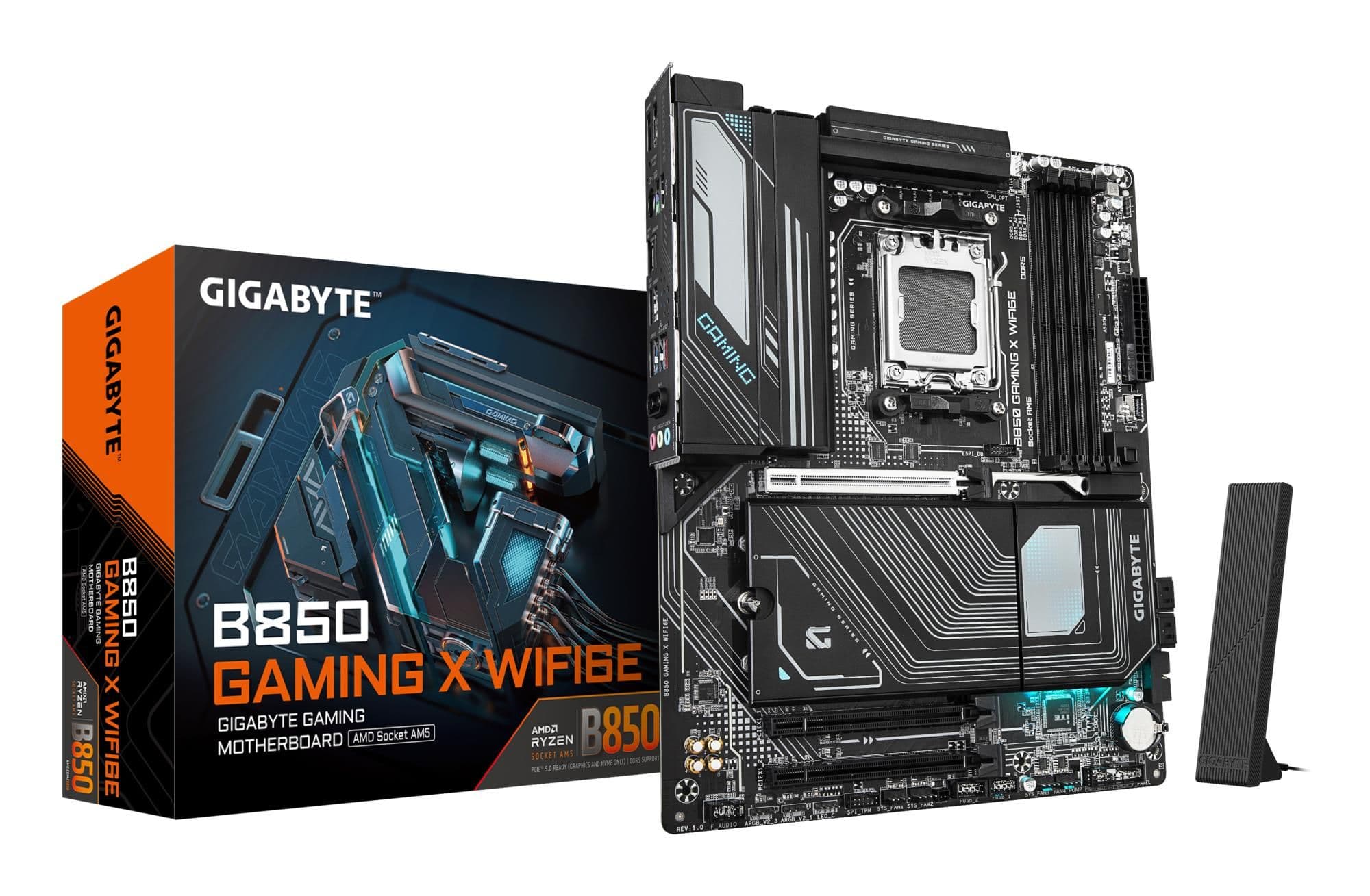 Материнська плата AMD B850 SAM5 ATX B850 GAMING X WIFI6E GIGABYTE
