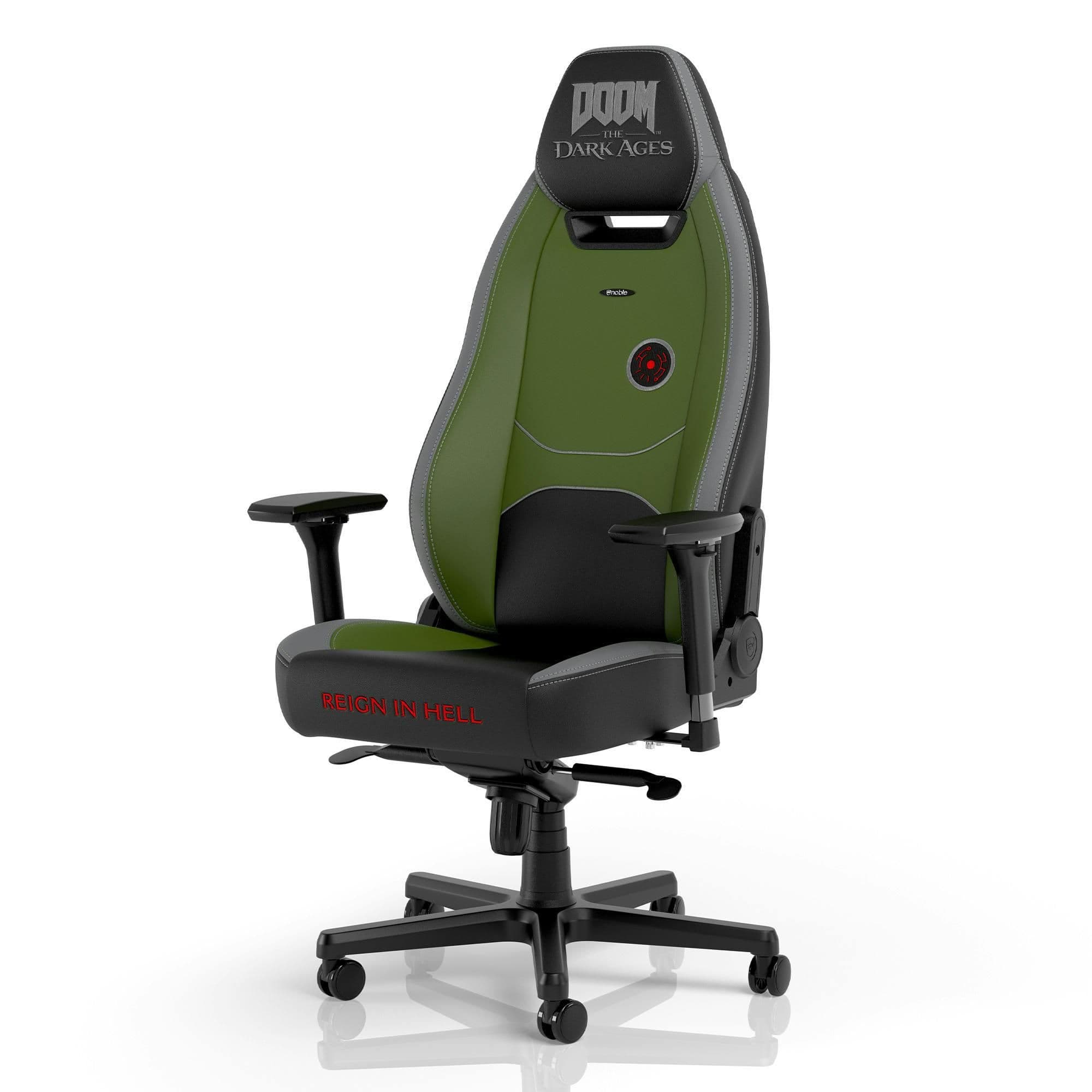 Ігрове крісло Noblechairs LEGEND DOOM the Dark Ages, зелений