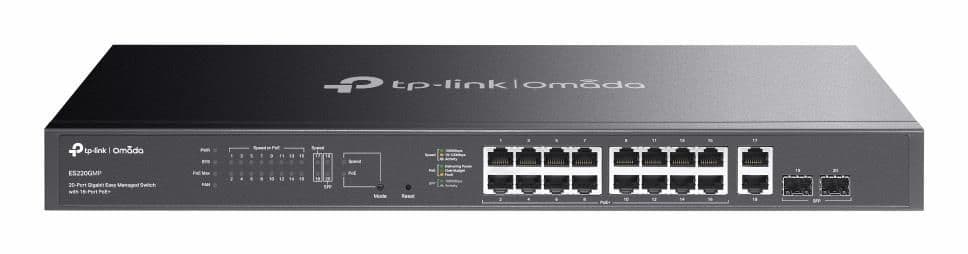 20-портовий гігабітний комутатор, ES220GMP TP-LINK