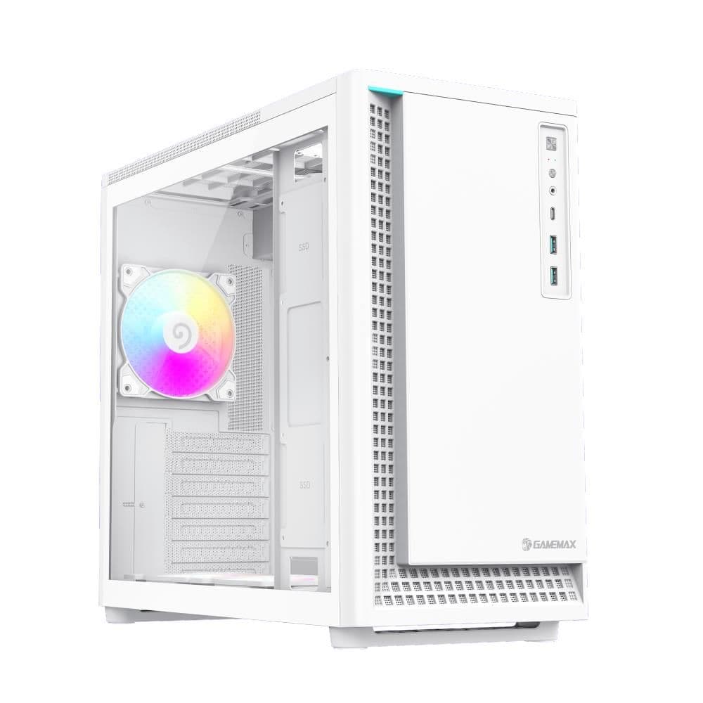 Корпус для комп'ютера ATX W/O PSU P30 WH GAMEMAX