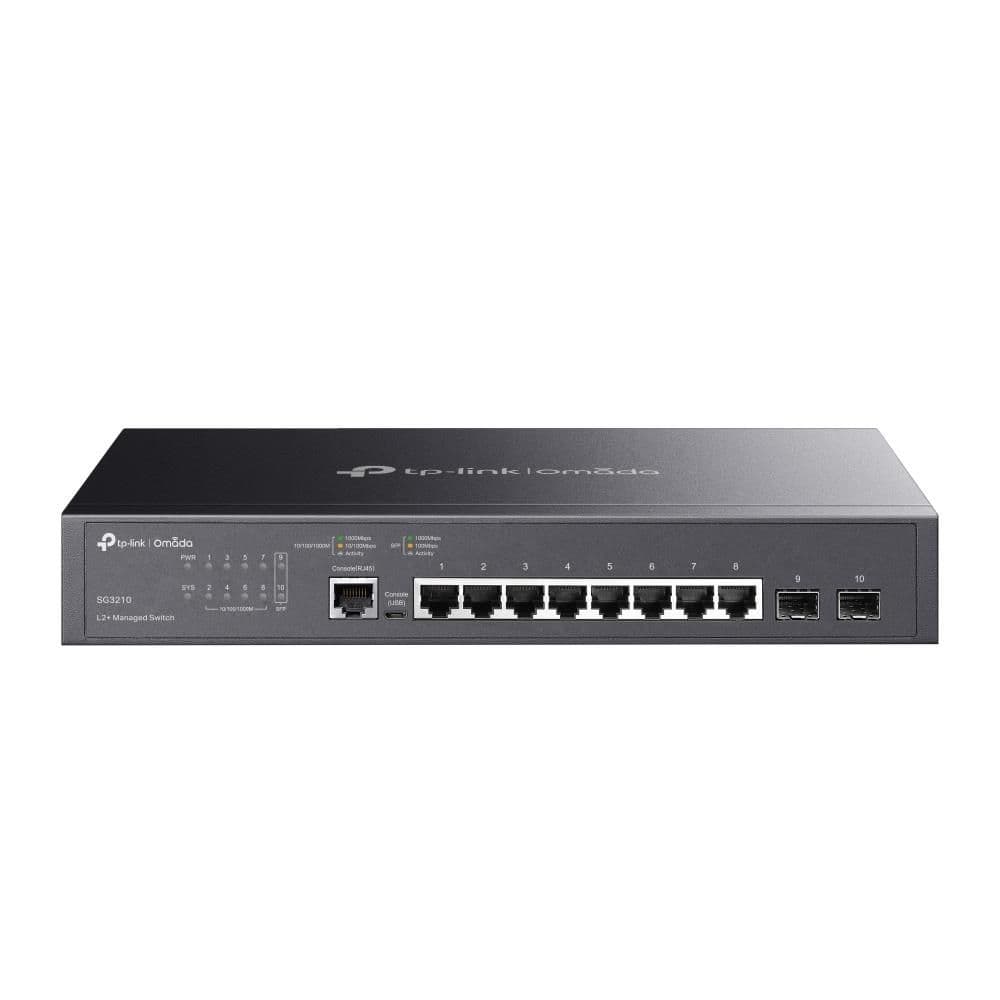 Комутатор керований, мережеве обладнання, SG3210 TP-LINK