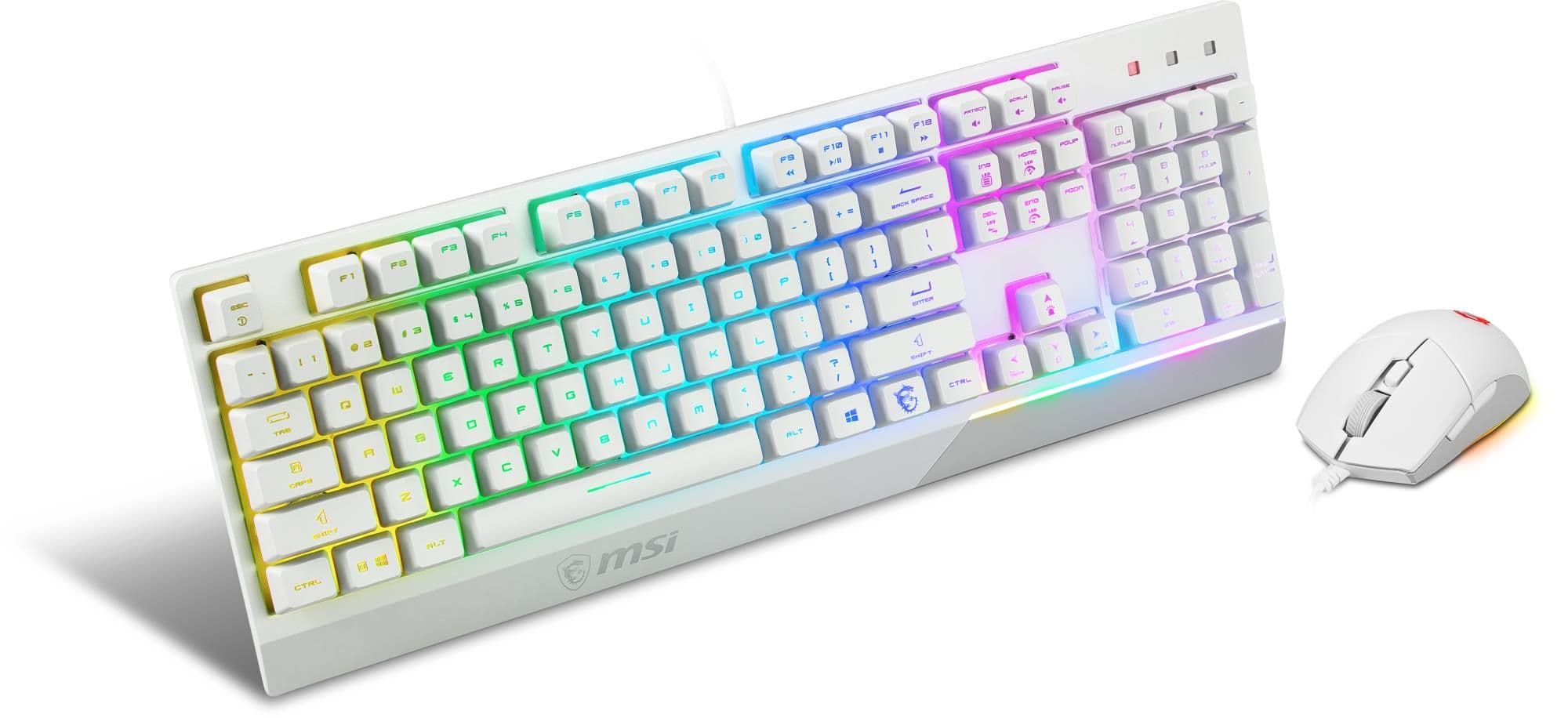 Клавіатура + миша VIGOR GK30 COMBO WHITE UA MSI