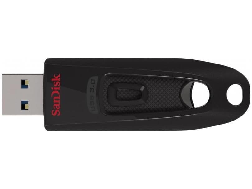 Накопичувач SanDisk 64GB USB 3.0 Type-A Ultra Чорний