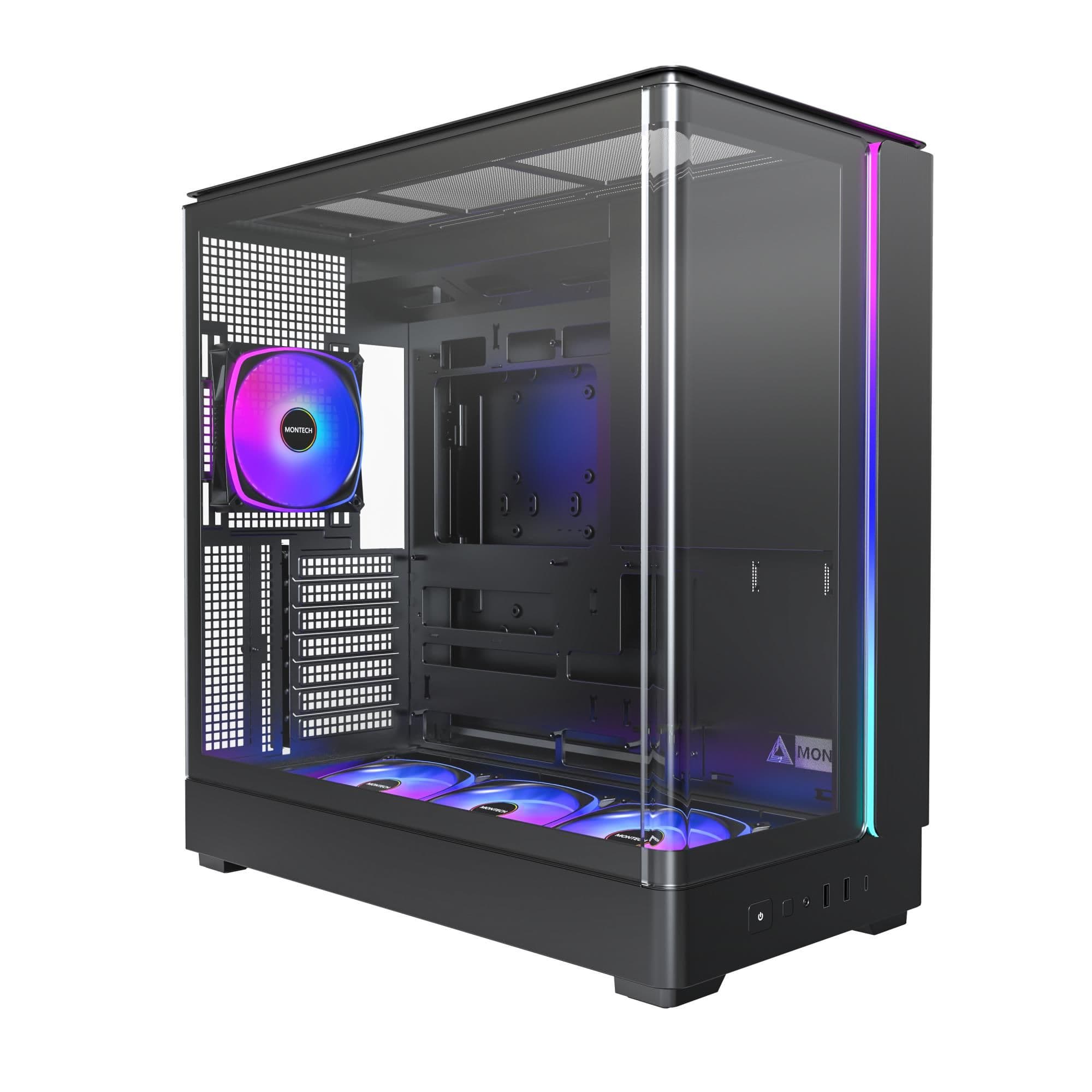 Корпус ATX W/O PSU KING 45 PRO (B) MONTECH