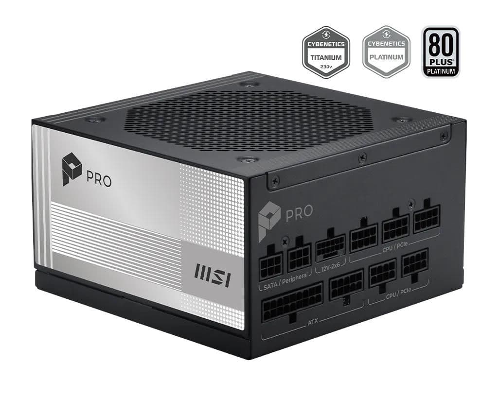 Блок живлення ATX 850W PRO A850PL PCIE5 MSI