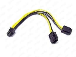 2х6 to 8 pin