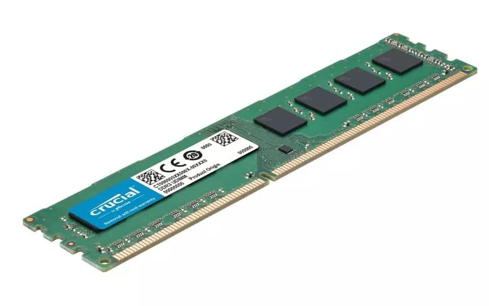 Crucial 2 GB DDR3 1600 MHz