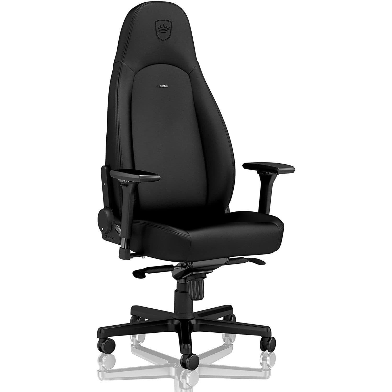 Ігрове крісло Noblechairs ICON високотехнологічна штучна шкіра, чорний