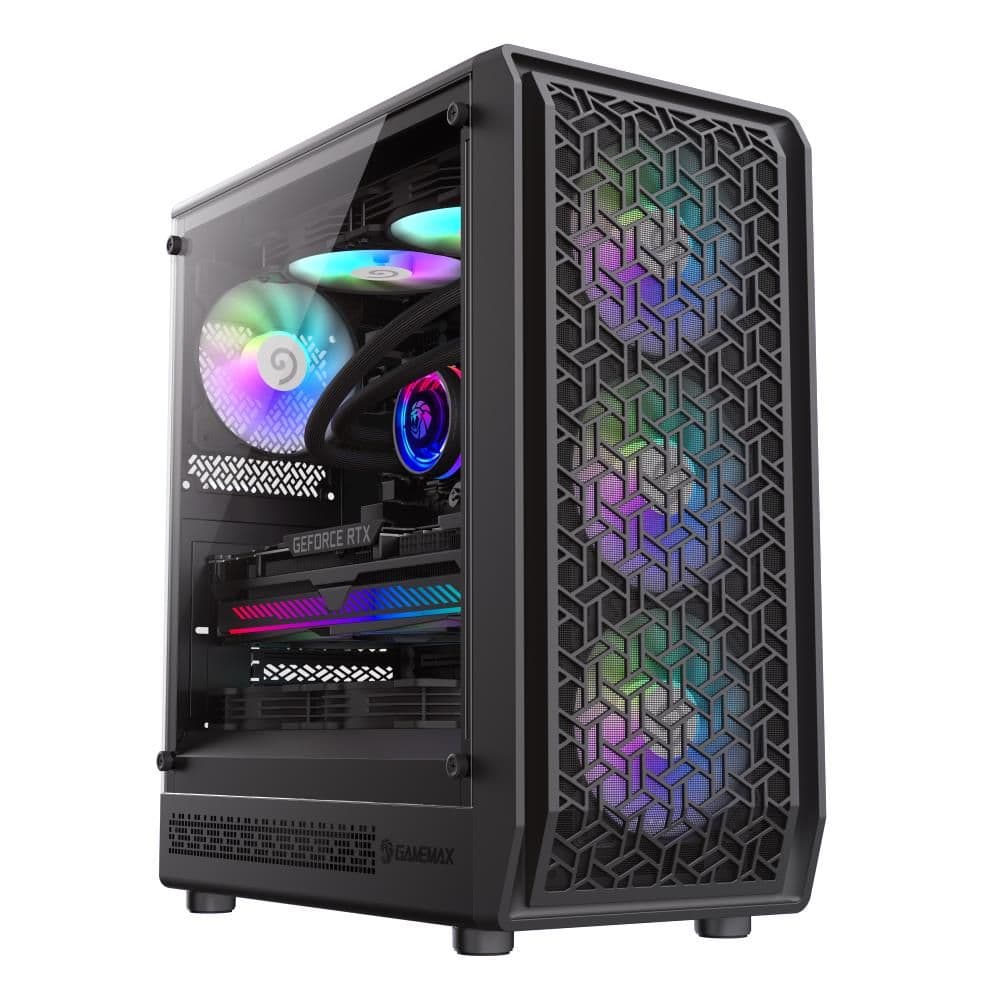 Корпус для комп'ютера MATX W/O PSU FORGE MB GAMEMAX
