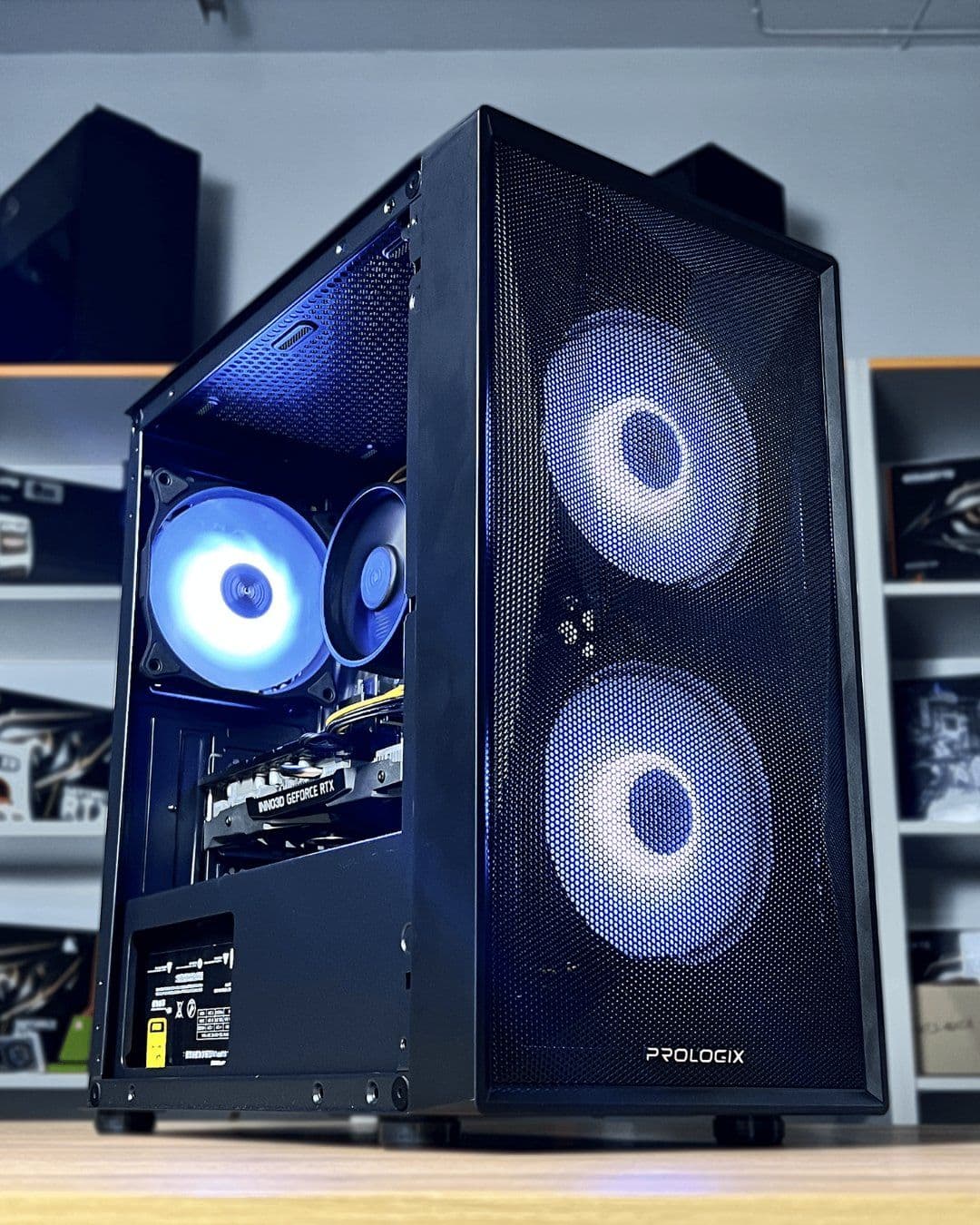 Ігровий Комп'ютер ПК "RTX Fusion+": Ryzen 5-5600 + GeForce RTX 2060 6GB / RAM 16GB DDR4 / PSU 600+W