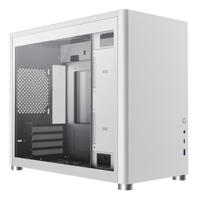 Корпус для комп'ютера ATX W/O PSU SPARK FULL WHITE GAMEMAX
