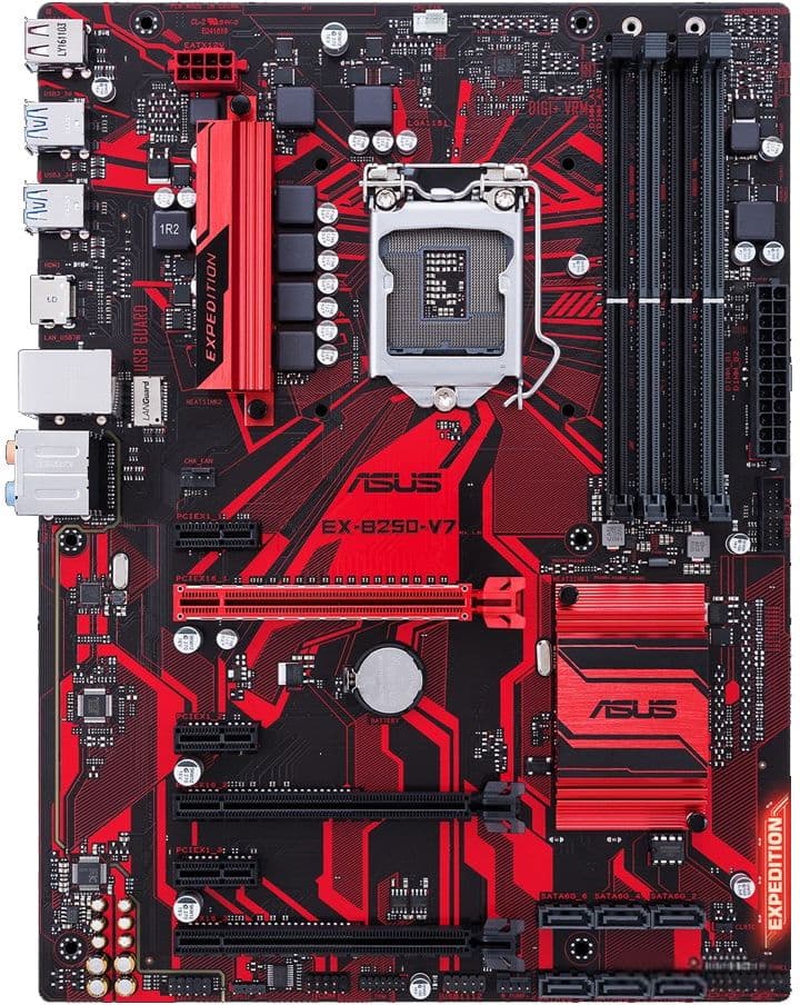 Материнська плата Asus Expedition EX-B250-V7 (s1151, Intel B250, ATX)