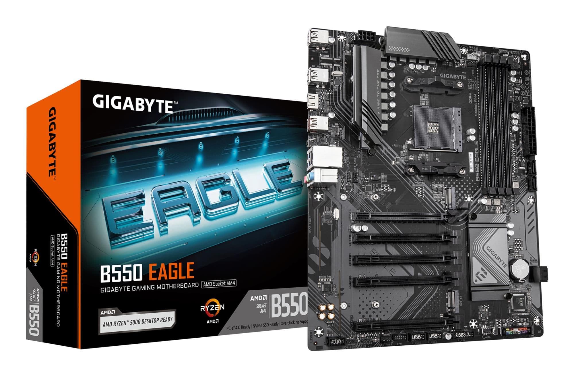 Материнська плата AMD B550 SAM4 ATX B550 EAGLE 1.0 GIGABYTE