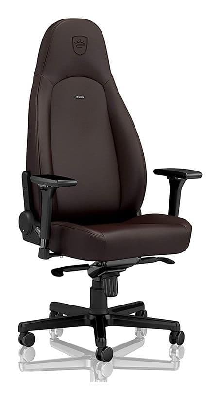 Ігрове крісло Noblechairs ICON високотехнологічна штучна шкіра, коричневий